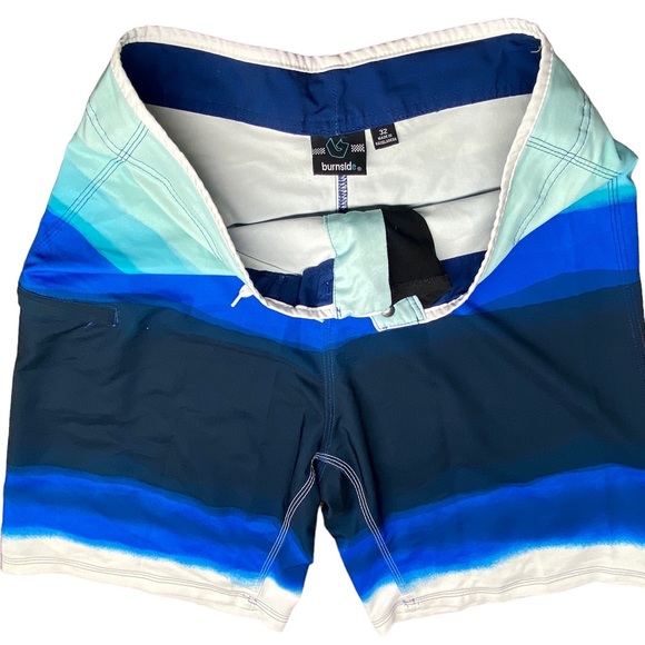 2 Pair Burnside Swim Trunks Both Size 32 - Picture 9 of 10